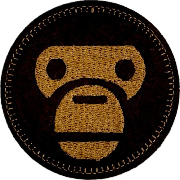 Pack of 2 Large Baby Milo Iron on Patch Baby Monkey Iron on Patch Monkey Patch - Picture 2 of 12